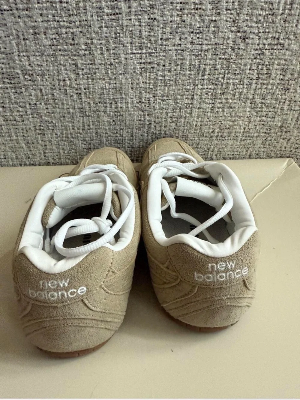 New Balance X Miu Miu 530 SL suede sneakers